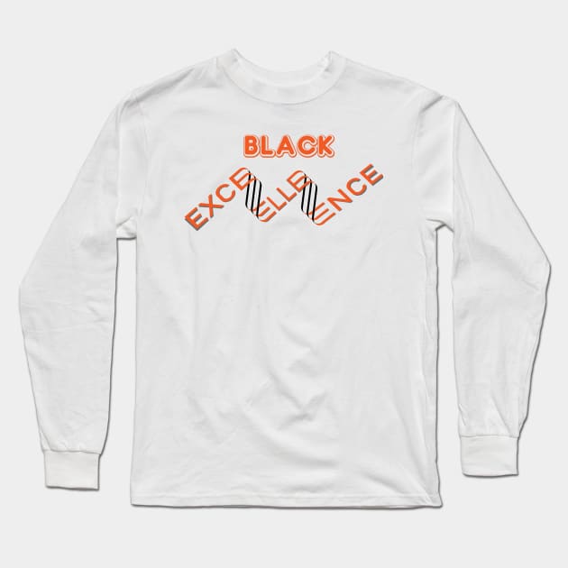 black excellence Long Sleeve T-Shirt by HTTC